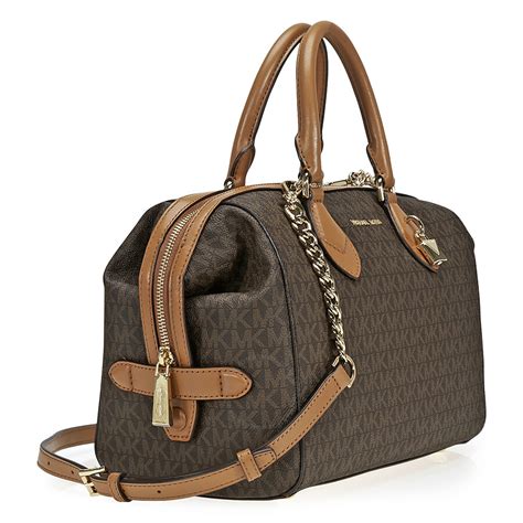 michael kors grayson satchel review|michael kors carine large satchel.